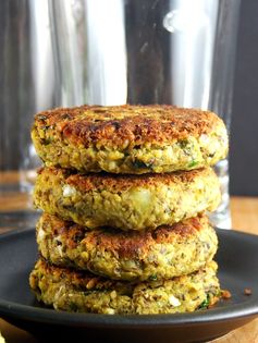 Sprouted Mung Bean Burgers