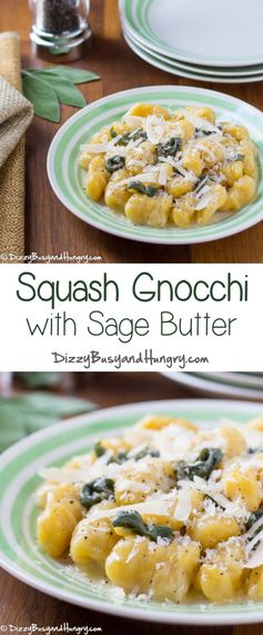 Squash Gnocchi with Sage Butter