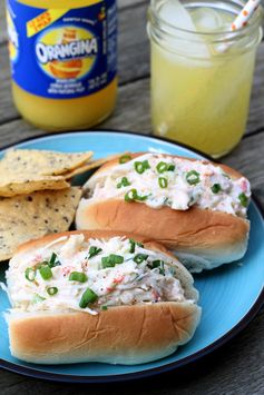 Sriracha Crab Salad Rolls