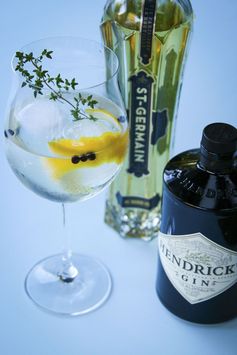 St. Germain Lavender Gin and Tonic