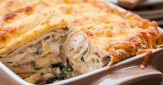 Stacked Chicken Crepe Casserole