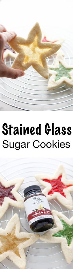 Stained Glass Sugar Cookies