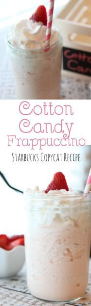 Starbucks Copycat Cotton Candy Frappuccino