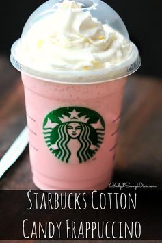 Starbucks Cotton Candy Frappuccino