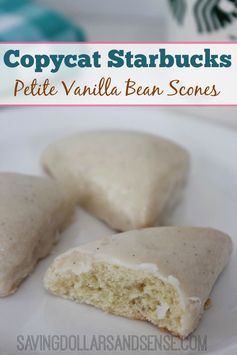 Starbuck's Petite Vanilla Bean Scones