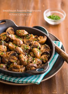 Steakhouse Roasted Mushrooms