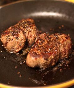 Steakhouse Steak Recipe. No Grill Needed