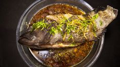Steamed Fish With Scallions and Ginger