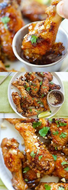 Sticky Asian Chicken Wings