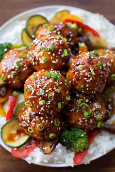 Sticky Asian Meatballs