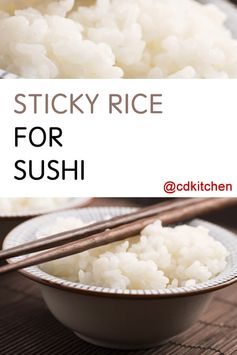 Sticky Rice for Sushi