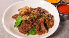 Stir-fried coconut beef