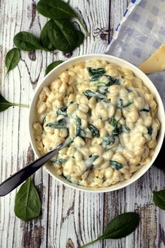 Stovetop blue brie mac and cheese