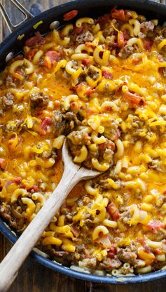 Stovetop Sausage Mac and Cheese