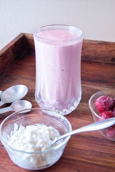 Strawberries 'N' Cream Protein Smoothie