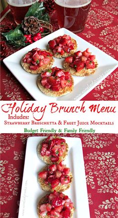 Strawberry Bruschetta