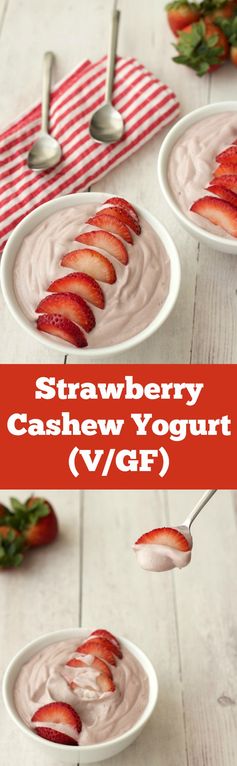 Strawberry Cashew Yogurt