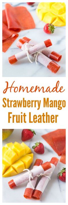 Strawberry Mango Fruit Leather