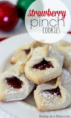 Strawberry Pinch Cookies