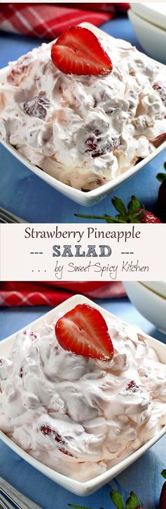 Strawberry Pineapple Fluff Salad