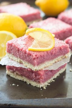 Strawberry Pineapple Lemonade Bars