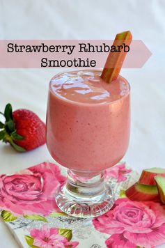 Strawberry Rhubarb Smoothie