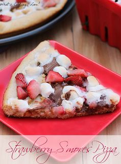 Strawberry S’mores Pizza