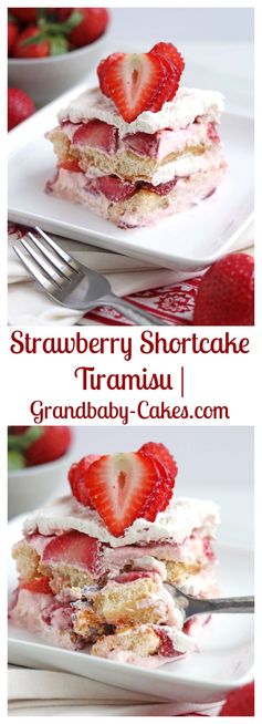 Strawberry Shortcake Tiramisu