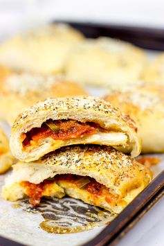 Stuffed Pepperoni Pizza Rolls