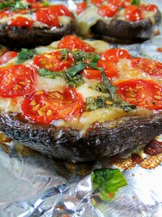 Stuffed Portobello Caps