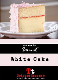 Sturdy & Moist White Cake