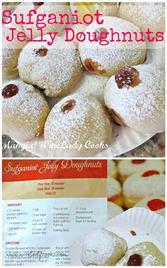 Sufganiot Jelly Doughnuts Baked