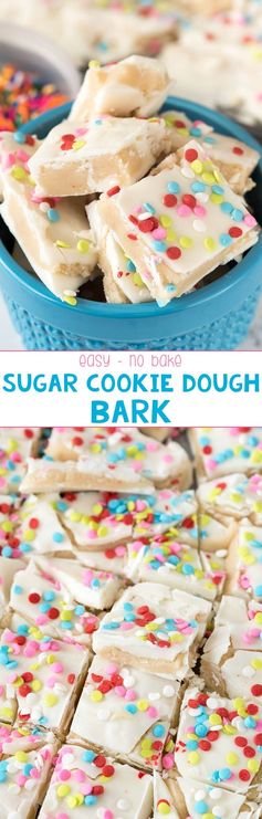 Sugar Cookie Dough Bark