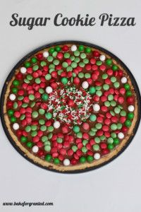 Sugar Cookie Pizza