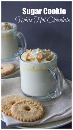 Sugar Cookie White Hot Chocolate