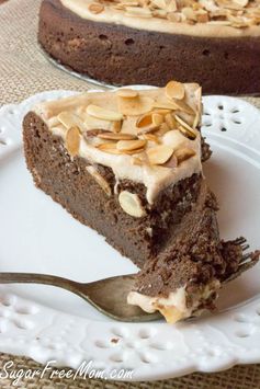 Sugar Free Flourless Chocolate Almond Torte