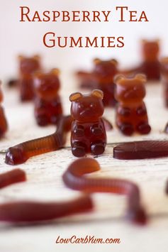 Sugar Free Gummy Bears - Raspberry Tea