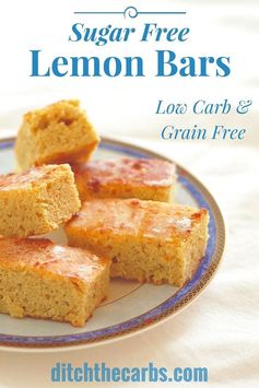 Sugar Free Lemon Bars