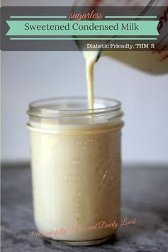 Sugarless Sweetened Condensed Milk