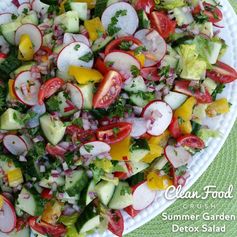 Summer Garden Detox Salad