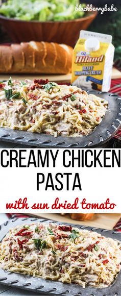 Sun Dried Tomato Chicken Pasta