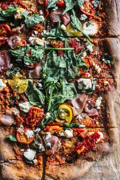 Sun Dried Tomato Pesto Pizza