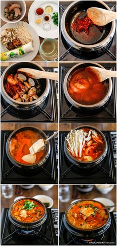 Sundubu Jjigae (Korean Spicy Soft Tofu Stew