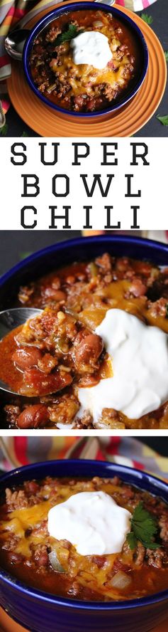 SUPER BOWL CHILI (Anytime