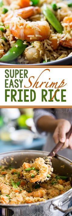 Super Easy Shrimp Fried Rice