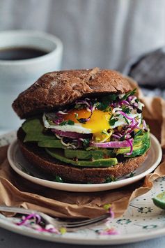 Super Healthy Breakfast Sandwich