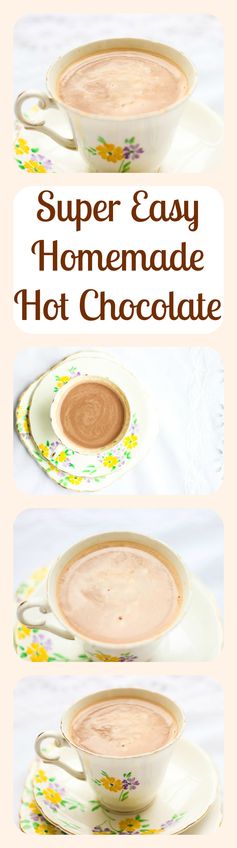 Super Simple Homemade Hot Chocolate