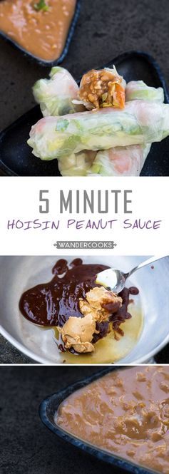 Super Simple Saturday: Emerson’s Homemade Peanut Hoisin Dipping Sauce