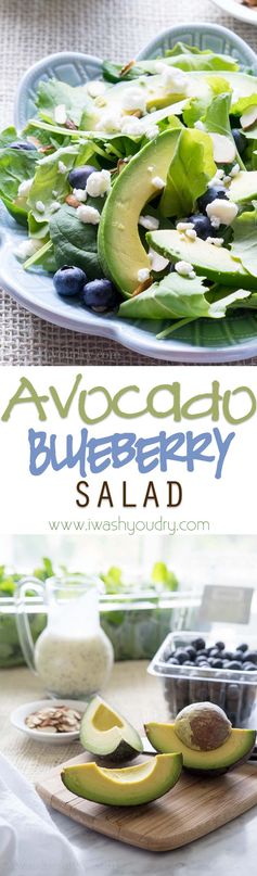 Superfood Avocado Blueberry Salad