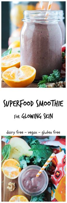 Superfood Smoothie for Glowing Skin